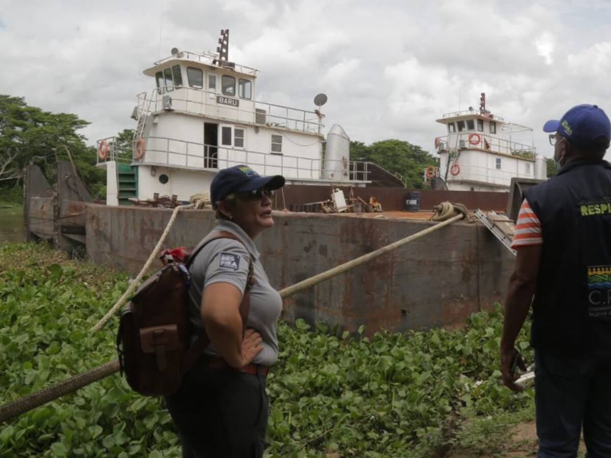 Autoridad ambiental del Atlántico impuso sanciones por contaminación en la Ciénaga de Mallorquín