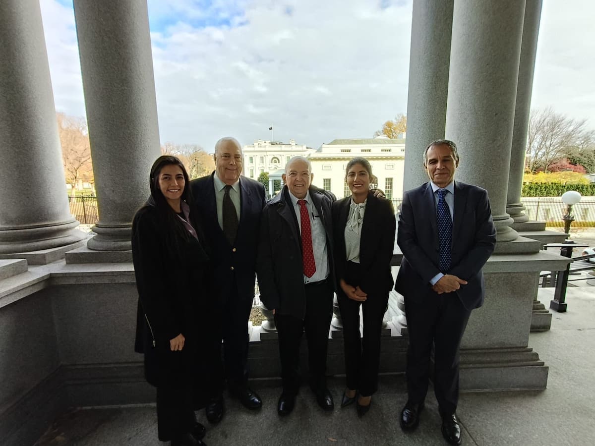 Otty Patiño sostuvo reuniones en Washington con funcionarios de la Casa Blanca