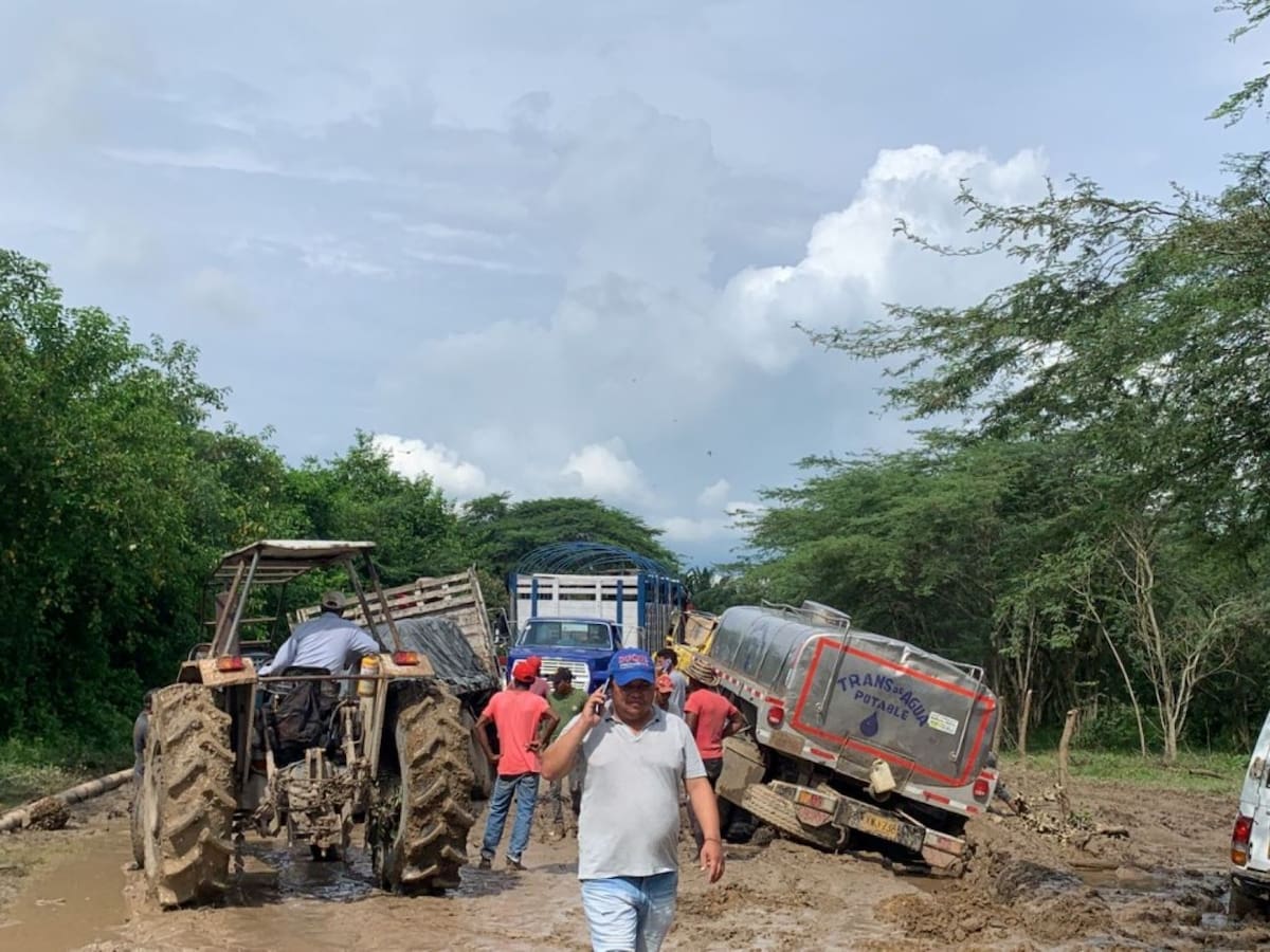 Mal estado de las vías afecta los comerciantes de Salamina, Magdalena