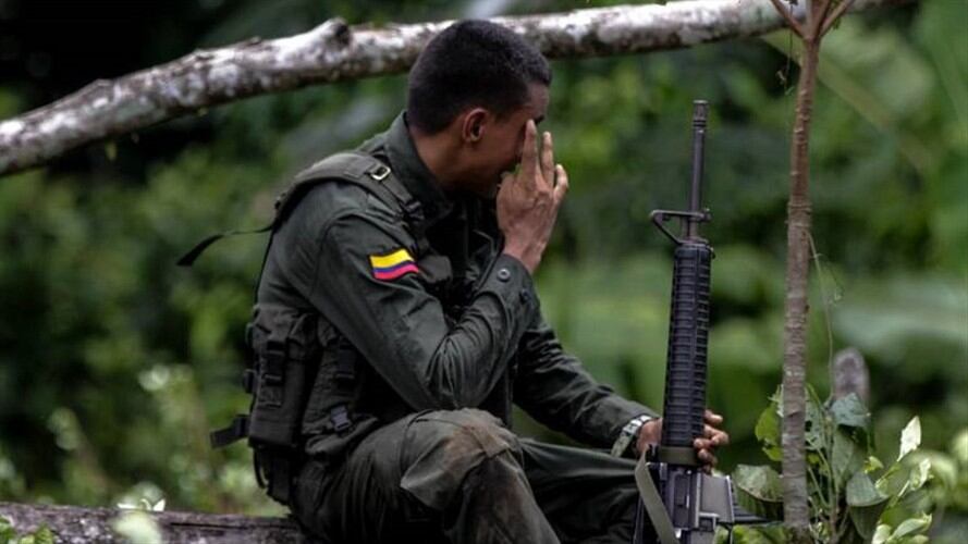 Atentado policía . Foto: Colprensa