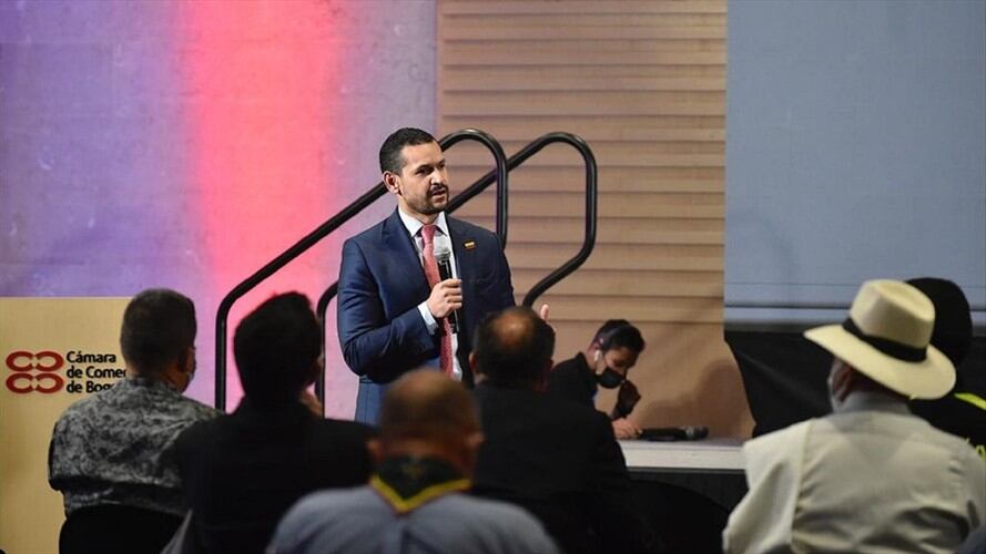 Ministro del Interior, Daniel Palacios. Foto: Colprensa- Cortesía Mininterior