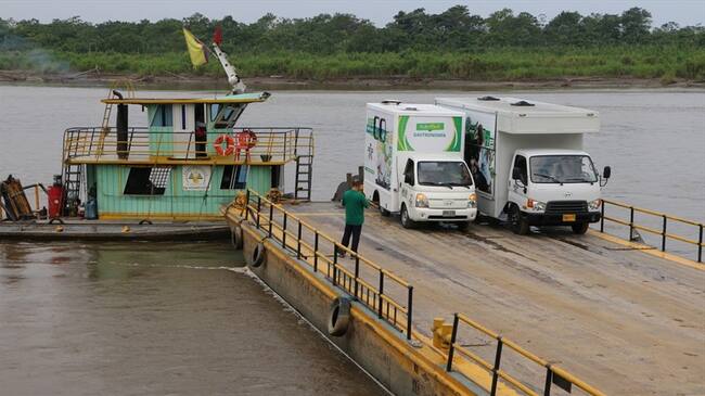 ETCR La Carmelita, Putumayo. Foto: Colprensa