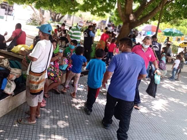 Advierten sobre llegada de 600 indígenas a la ciudad de Montería . Foto: cortesía.