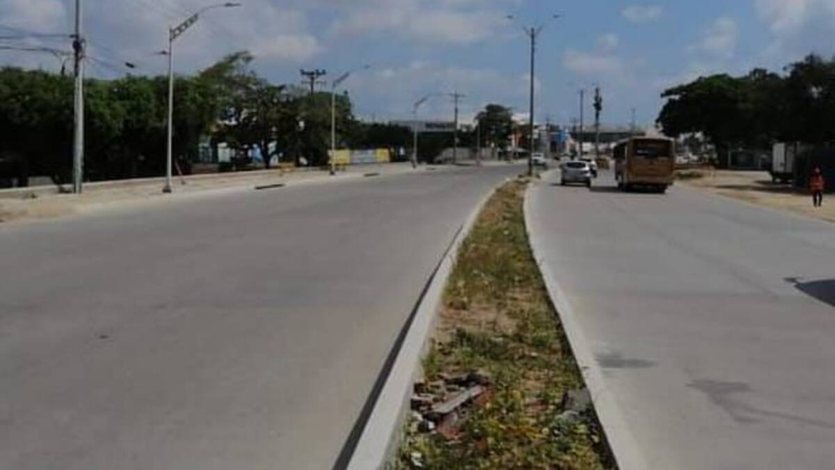 Anuncian mantenimiento al polémico tramo vial que comunica Barranquilla con el aeropuerto Ernesto Cortissoz