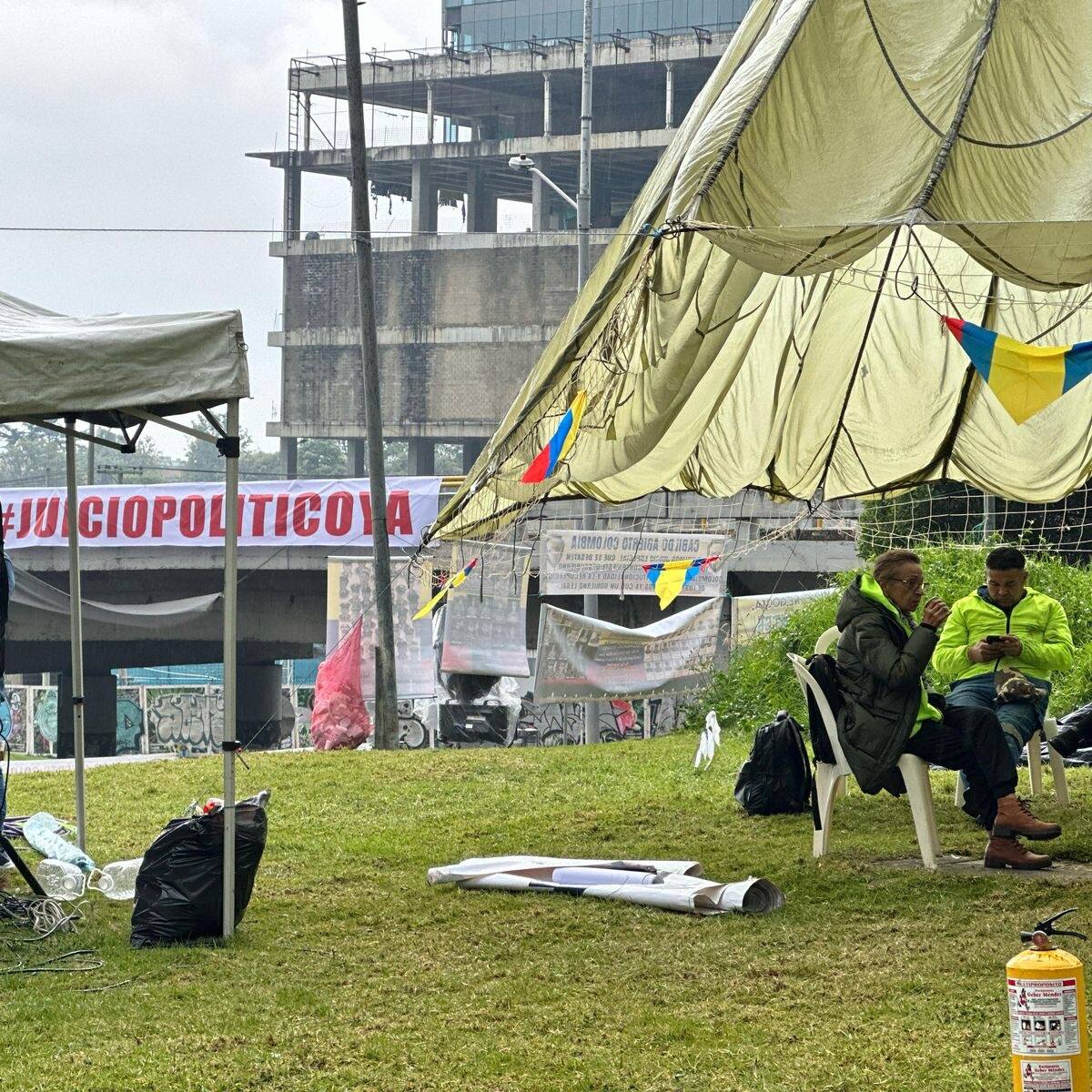 Continúa Asamblea Permanente en las calles de Bogotá hasta que haya juicio político contra Petro