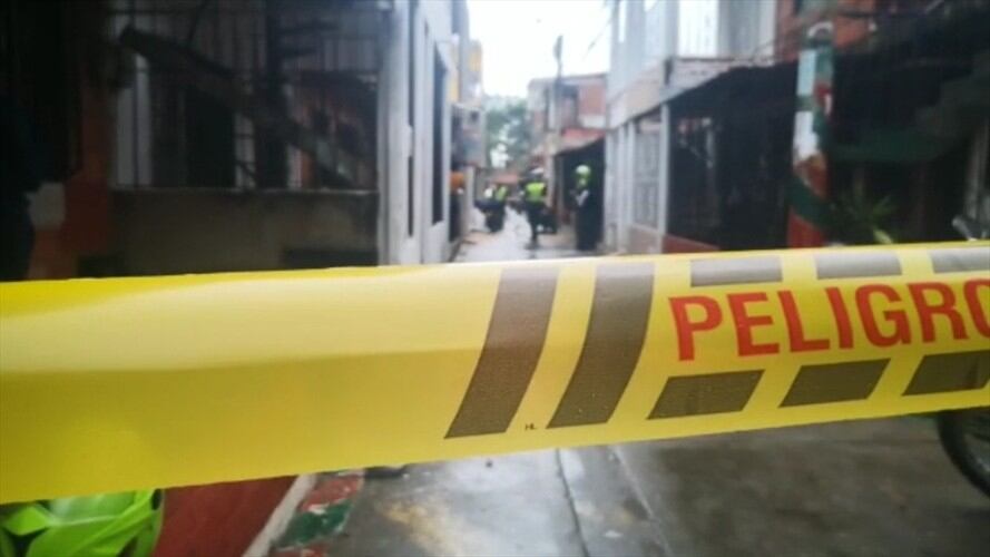 La situación se produjo en una vivienda ubicada en el barrio Valle Grande. Foto: Cortesía