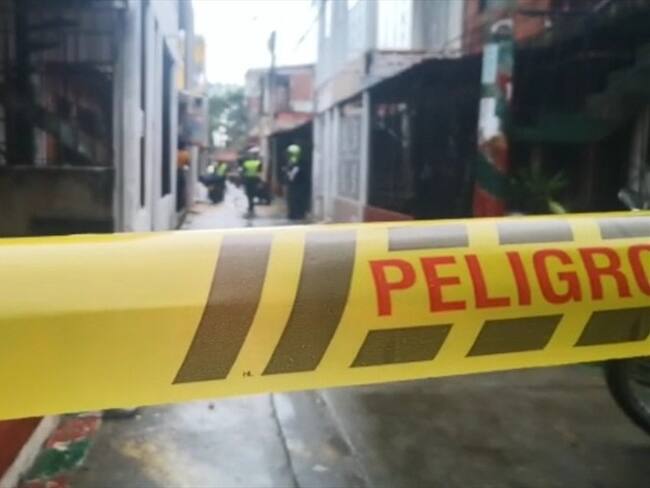 La situación se produjo en una vivienda ubicada en el barrio Valle Grande. Foto: Cortesía