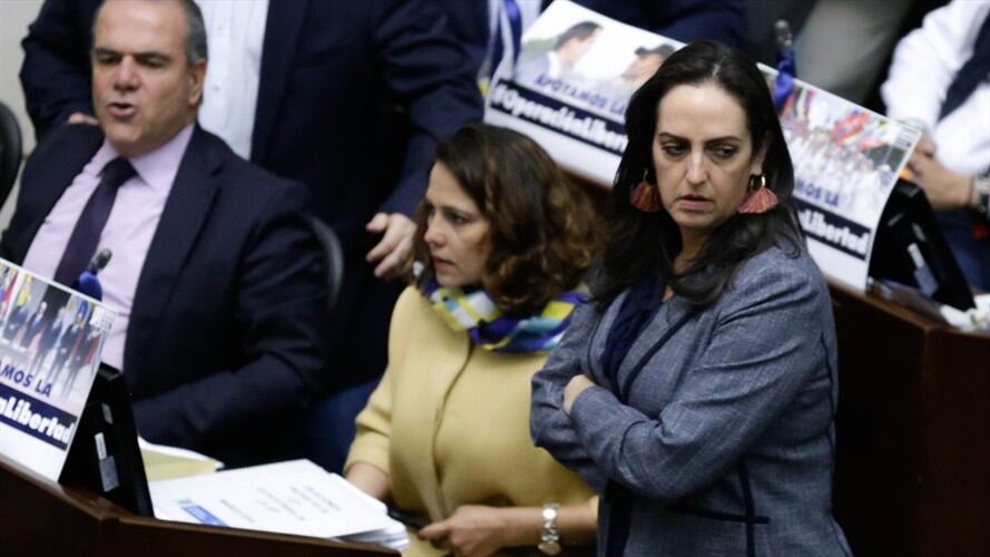 María Fernanda Cabal arremete contra Alianza Verde. Foto: Colprensa