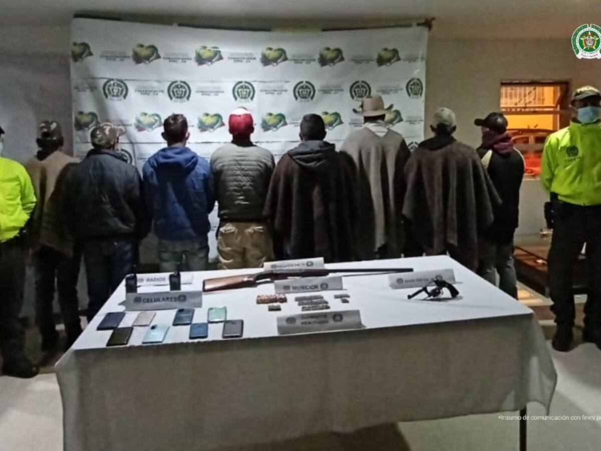 Boyacá: Judicializan a 8 supuestos implicados en homicidios de dos líderes sociales