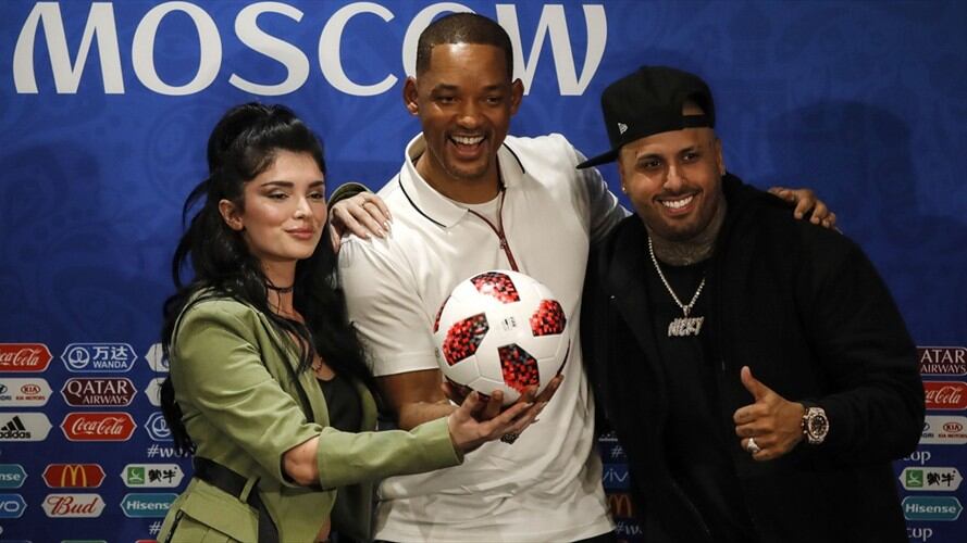 Will Smith y Nicky Jam interpretarán canción de la final del Mundial. Foto: Agencia Anadolu