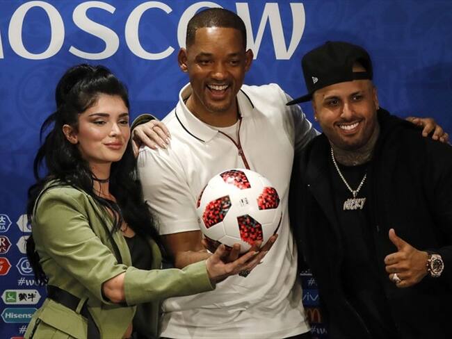Will Smith y Nicky Jam interpretarán canción de la final del Mundial. Foto: Agencia Anadolu
