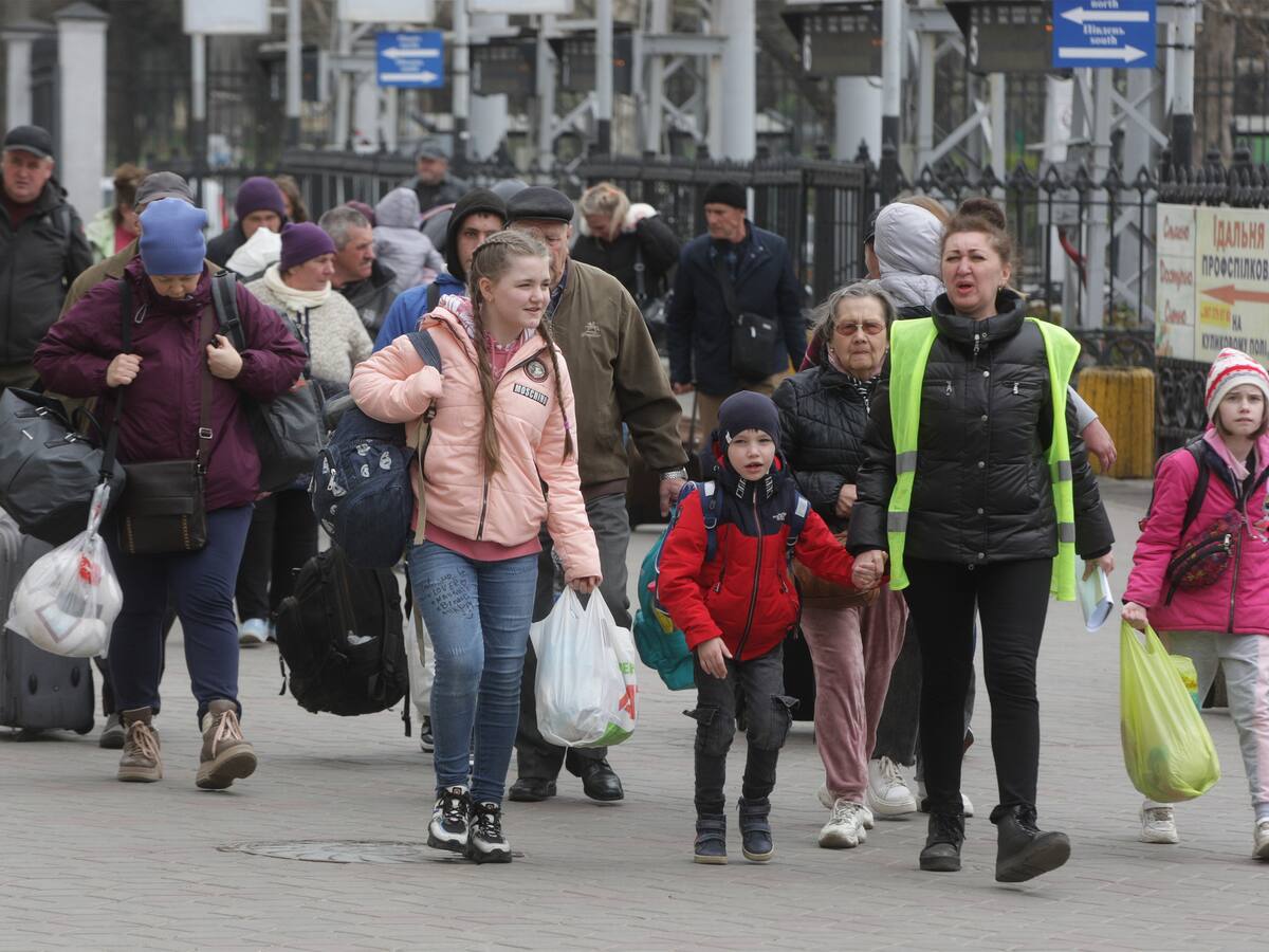 Los refugiados ucranianos superan la barrera de los cinco millones, según Acnur