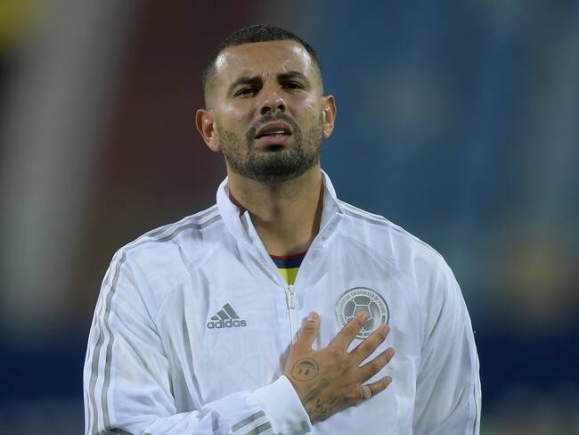 Edwin Cardona con la Selección Colombia en la Copa América 2021
