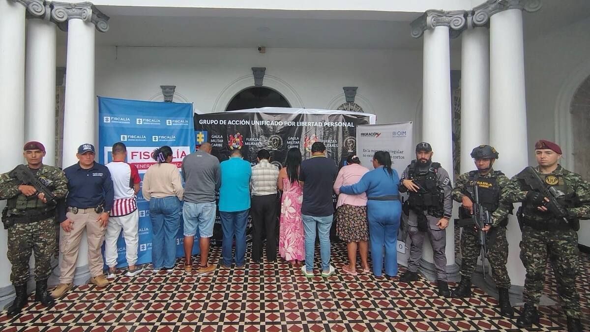 Ejército Nacional desarticuló red trasnacional dedicada al tráfico de migrantes