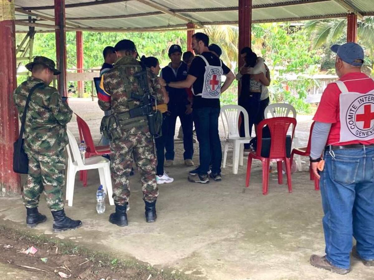 Liberados dos secuestrados que estaban en poder de disidencias de las Farc en Cauca