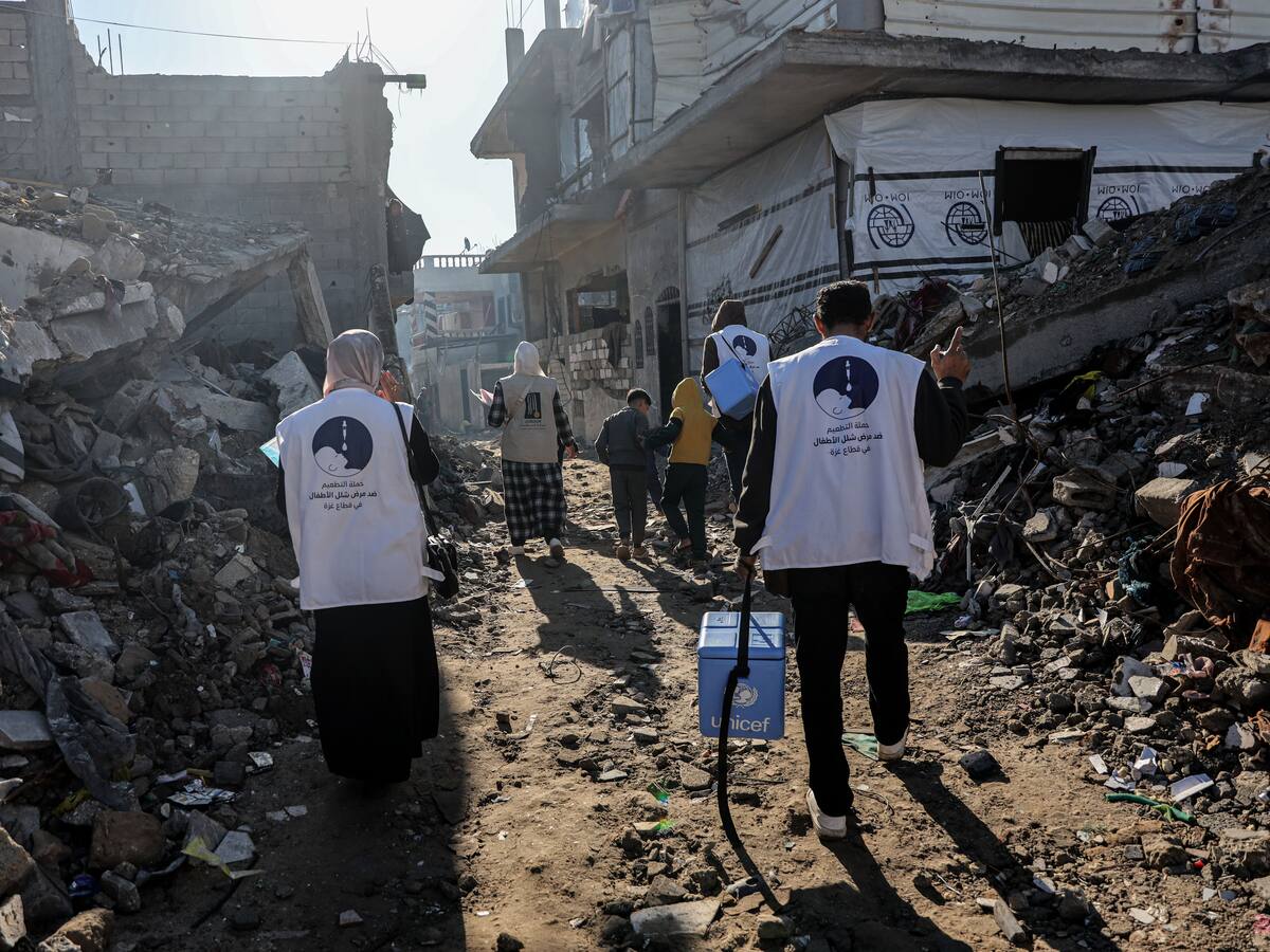 Murieron seis bebés por hipotermia en la Franja de Gaza en las últimas horas