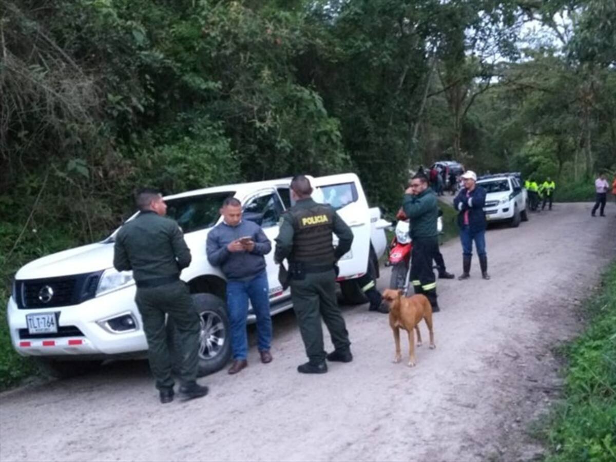 Habitantes de Miraflores en Boyacá protestan contra multinacionales petroleras