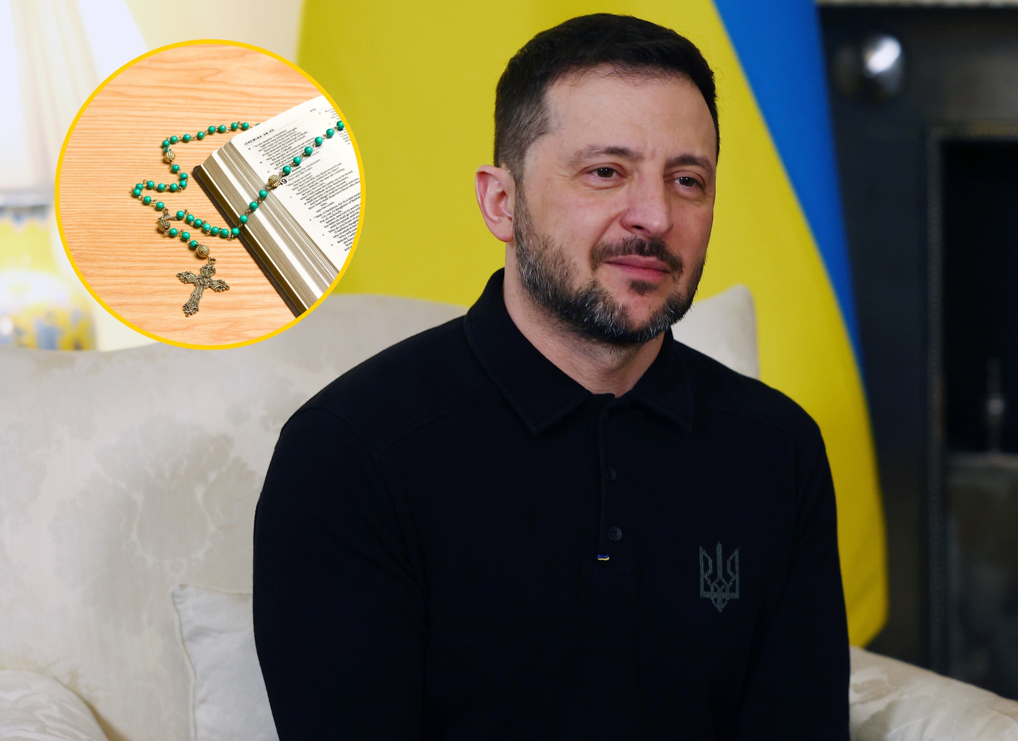 Volodímir Zelenski. FOTO: Peter Nicholls - WPA Pool/Getty Images