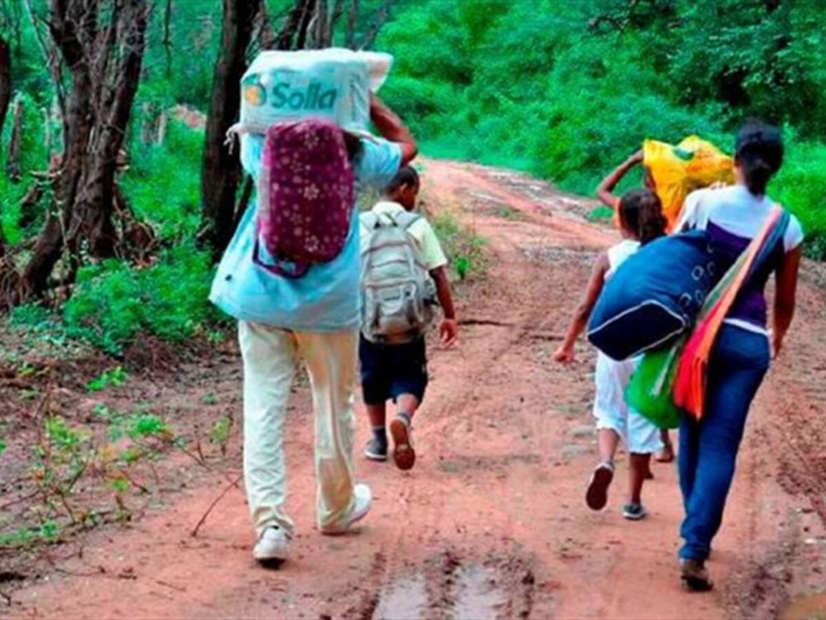 En mayo 8.642 colombianos fueron víctimas de desplazamiento forzado: ONU