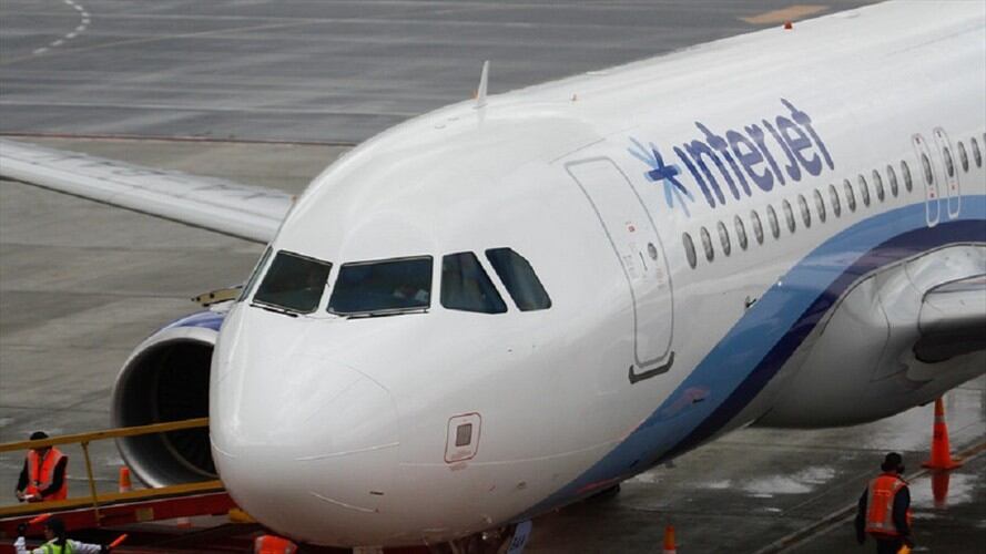 La Superintendencia de Transporte impuso una multa de $219.450.750 a la sociedad ABC Aerolíneas S.A. de C.V, que es Interjet. Foto: Colprensa / MARIO FRANCO