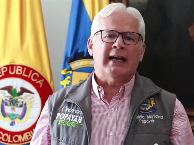 Juan Carlos López Castrillón, alcalde de Popayán. Foto: Alcaldía