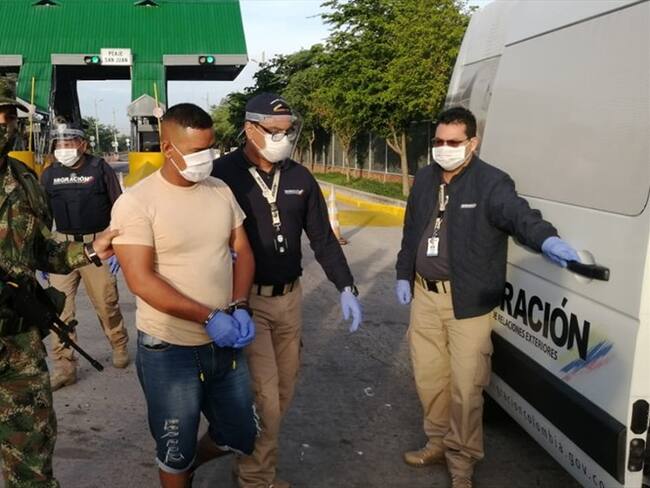 Migración Colombia confirmó la expulsión de Gerardo José Rojas Castillo. Foto: Cortesía Migración Colombia