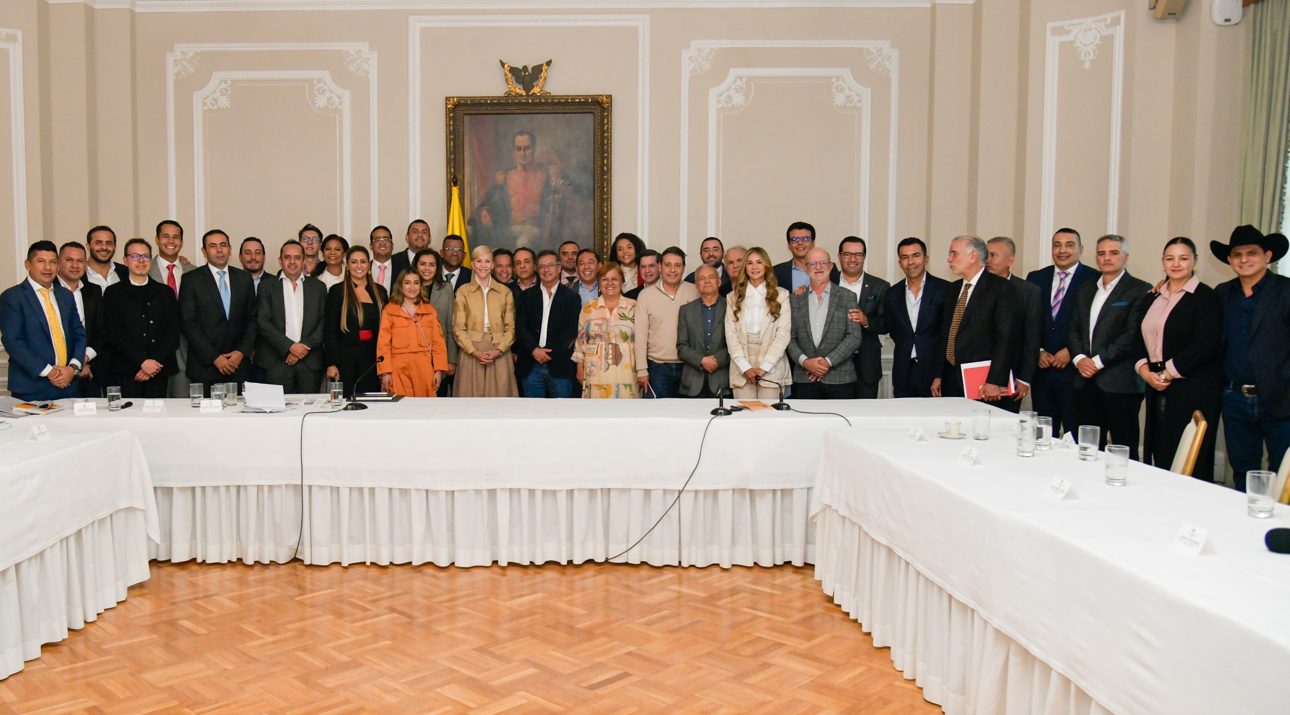 Reunión del Gobierno Nacional con gobernadores. Foto: Presidencia