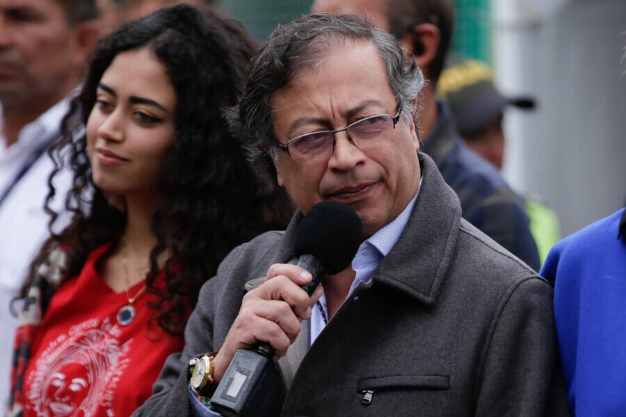 Presidente electo, Gustavo Petro.