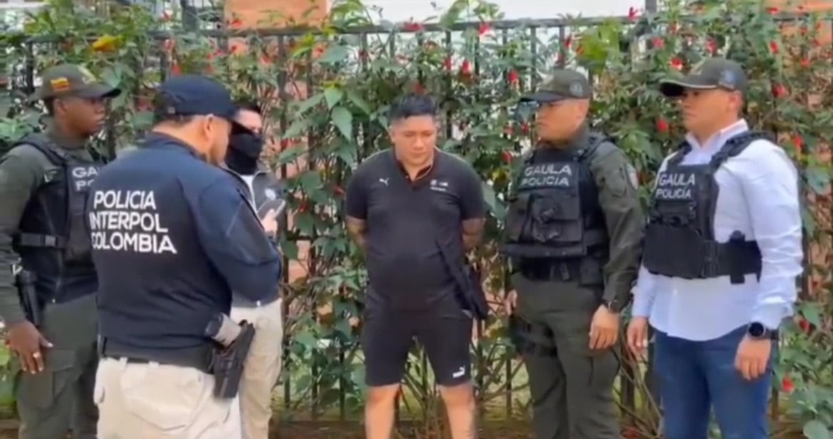 Capturan en Cali a alias “Gato Celi” uno de los criminales más buscados en Ecuador