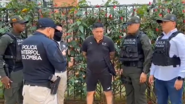 Capturan en Cali a alias “Gato Celi” uno de los criminales más buscados en Ecuador