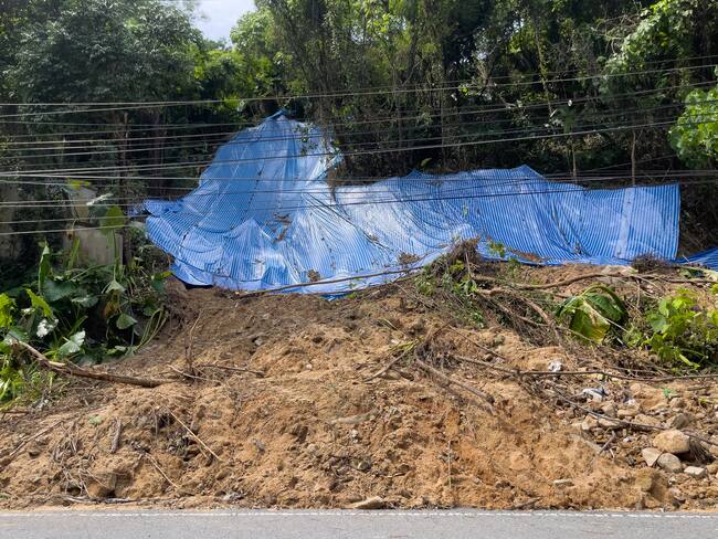 Deslizamiento imagen de referencia. Foto: Getty Images