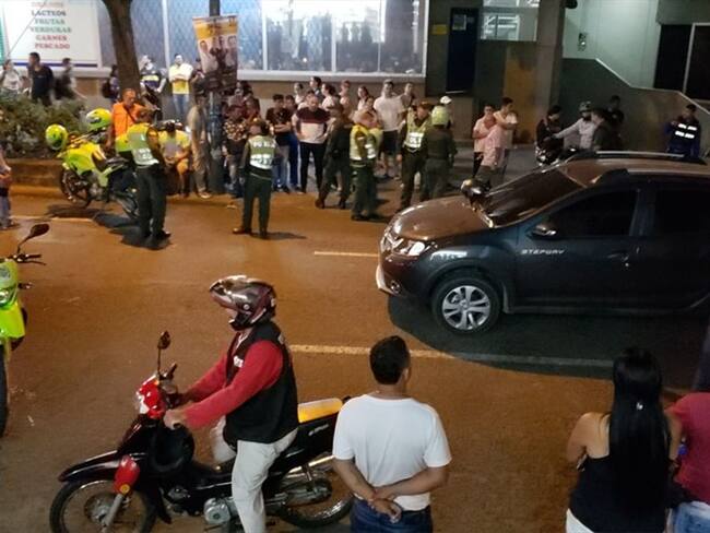 Las acciones violentas, al parecer fueron perpetradas por un menor de 16 años que fue aprehendido en cercanías a los lugares donde sucedieron los hechos. Foto: Erika Rebolledo