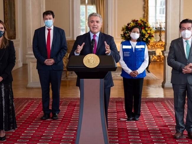 Vacunas del mecanismo COVAX. Foto: Cortesía Presidencia