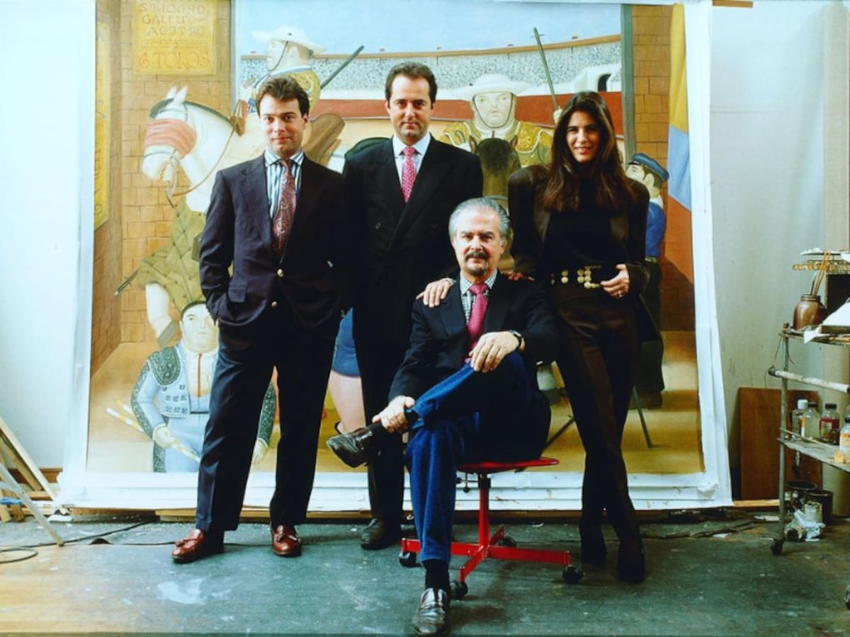 ¿Cuántos hijos tuvo Fernando Botero y qué hacen? Una sería la heredera de su obra