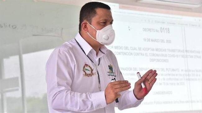 El gobernador del Putumayo, Buanerges Rosero, permanecerá en una UCI de la Fundación Valle del Lili. Foto: Cortesía