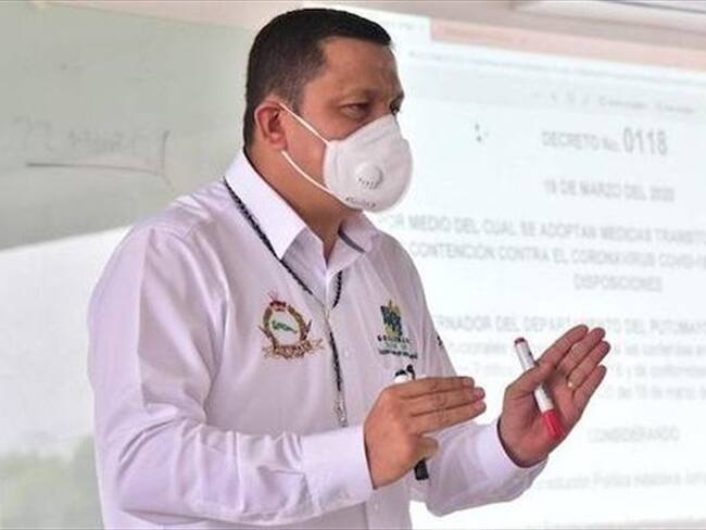 El gobernador del Putumayo, Buanerges Rosero, permanecerá en una UCI de la Fundación Valle del Lili. Foto: Cortesía