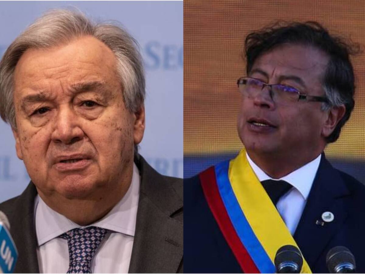 Secretario general de ONU felicitó a Gustavo Petro por diálogos con el ELN