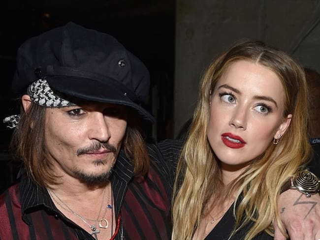 Johnny Depp y Amber Heard. Foto: Getty Images