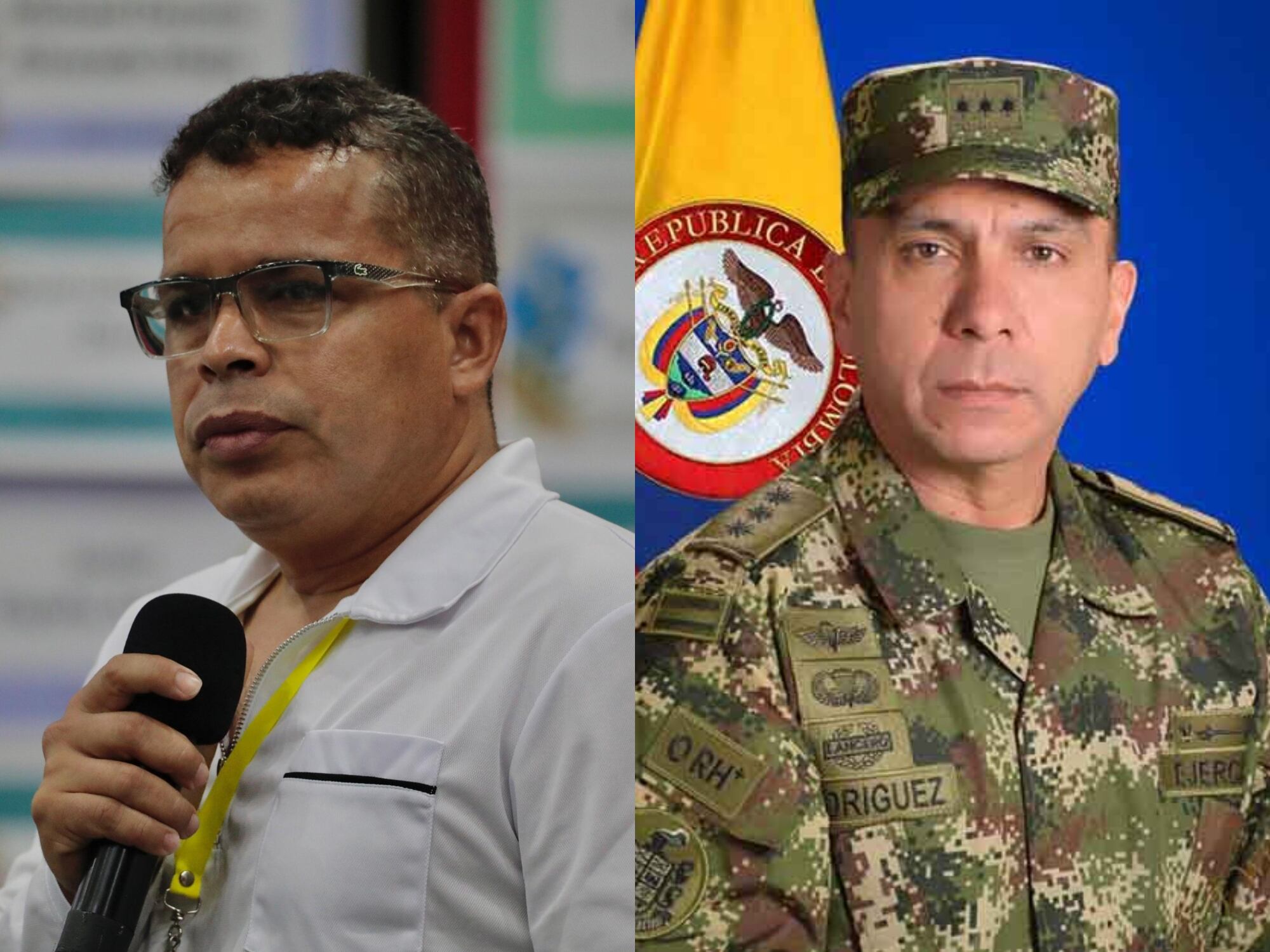Exmilitar exige al general (r) Edgar Rodríguez "dar la cara" y asumir falsos positivos. Foto: JEP y Ejército