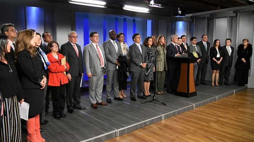 La frontera con Venezuela estará cerrada jueves, viernes, sábado y hasta las 4 de la tarde del domingo. El resto de zonas de frontera estará cerrada sábado y domingo. Foto: Presidencia de la República