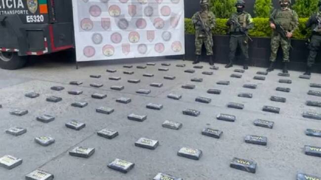 Incautan 100 kilogramos de clorhidrato de cocaína en el Catatumbo