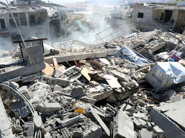 Bombardeos en el Líbano. I Foto: AFP via Getty Images.