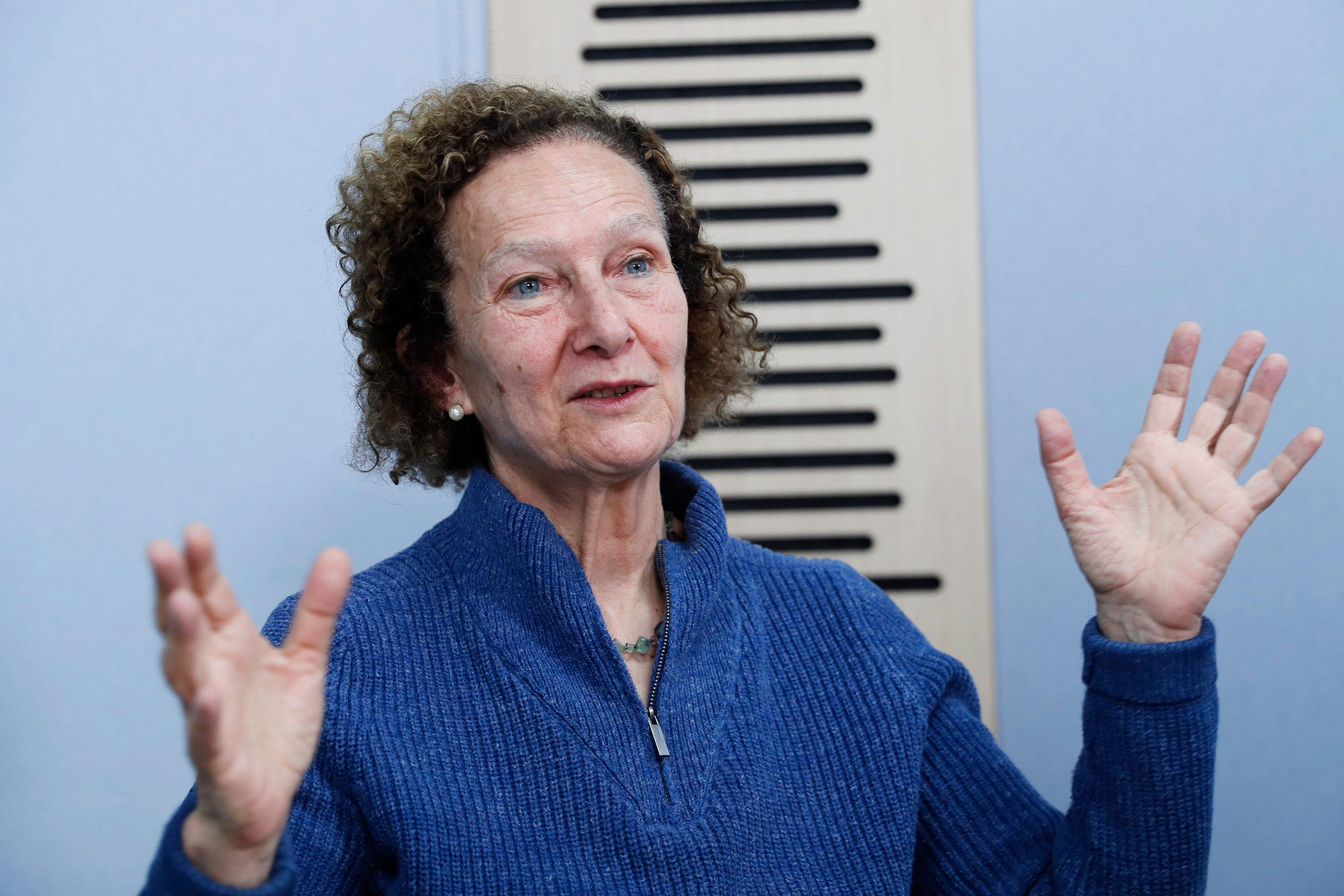 La jefa negociadora del Gobierno colombiano, Vera Grabe. EFE/ Carlos Ortega NO VENTAS ZONA EPA