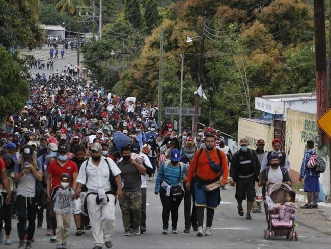 Canciller de Guatemala habló sobre la caravana de migrantes hondureños en ese país