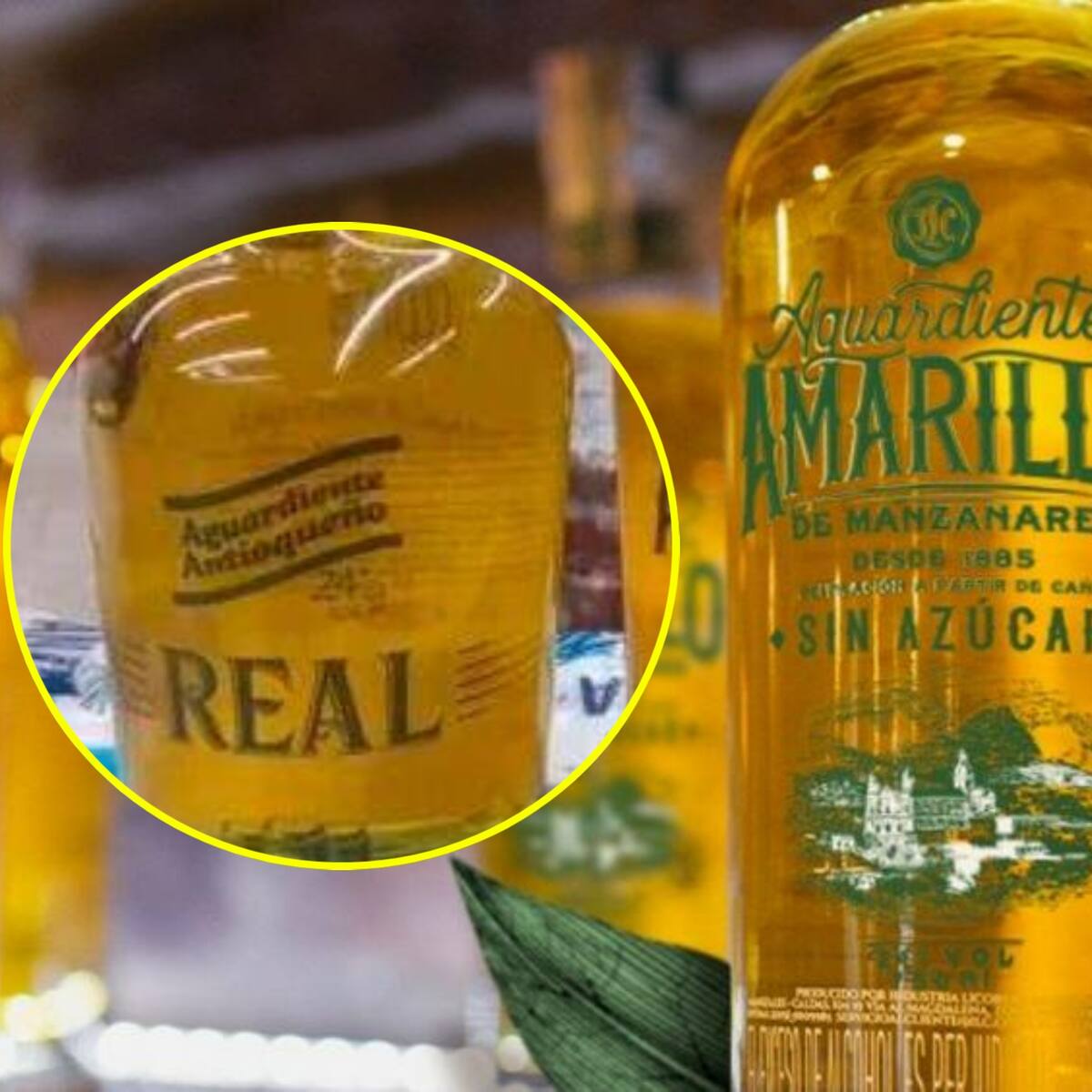 SIC ordena retirar el Aguardiente Real color amarillo Antioqueño del mercado, ¿por qué?