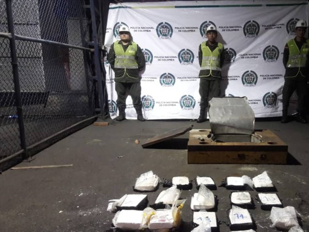 Hallan 24 kilos de cocaína en el Puerto de Barranquilla