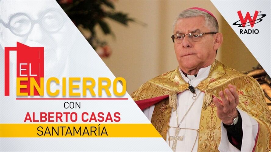 Las anécdotas de monseñor Fabio Suescún , desde El Encierro, con Alberto Casas. Foto: El EncierroAlberto Casas Santamaría