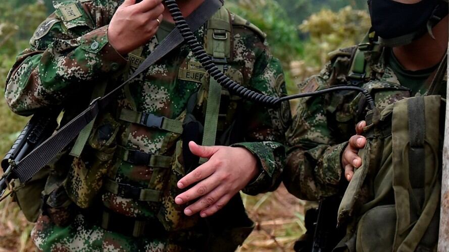 Ejército de Colombia. Foto: Referencia Getty