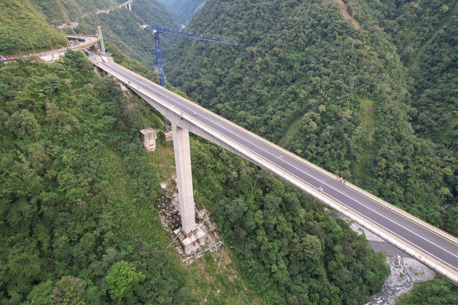 Nuevo Puente Chirajara. Foto: Suministrada.