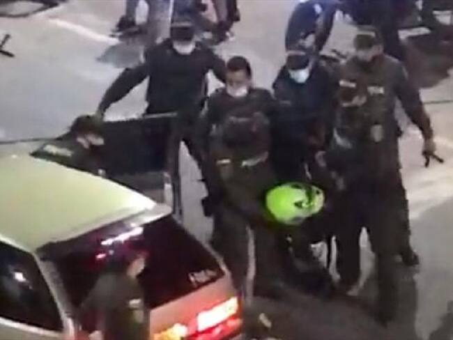 policia Bucaramanga. Foto: suministrada.